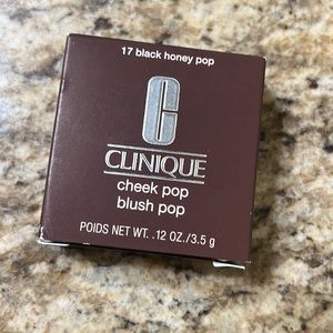 New Clinique cheek pop black honey pop